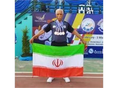 درخشش "شکرالله جهان‌تیغ" در مسابقات بین‌المللی دو و میدانی کاپ آسیا در مالزی
